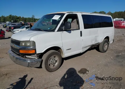 2004 Chevrolet Express from USA, damaged, VIN 1GAGG25U241242850